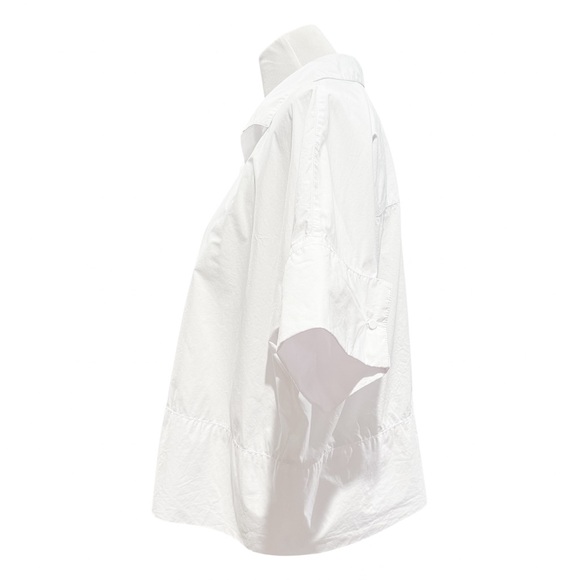 Banana Republic Laurel French-Cuff Shirt Women’s Size XL Classic White - Picture 8 of 10